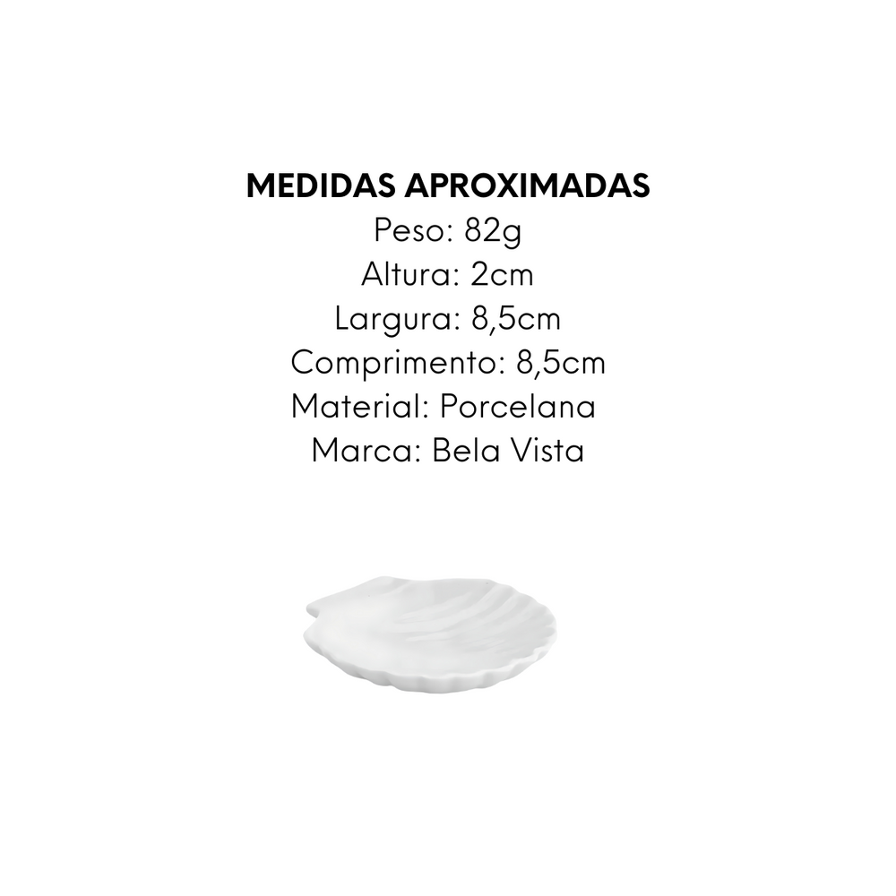 Casquinha de Siri Pequeno em Porcelana - A Gourmet