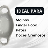 Cesto Servir Porcelana Buffet 35ml BelaVista