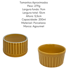 Ramequim Grande Laranja 200ml BelaVista