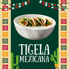 Tigela Mexicana Porcelana 400ml