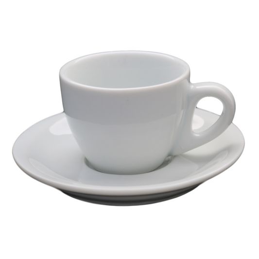 Xicara de Café Coquinho 60ml Com Pires Porcelana