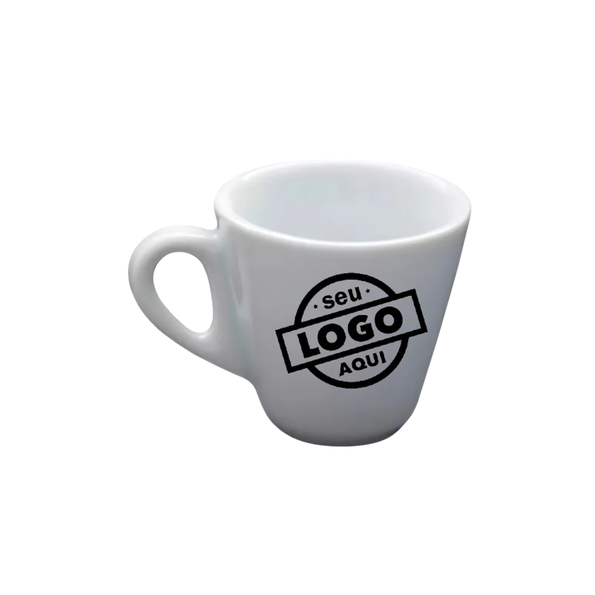 50 Xicara de Café 75ml Segunda Linha Com Sua Logo - A Gourmet