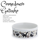 Comedouro Pet de Porcelana 600ml