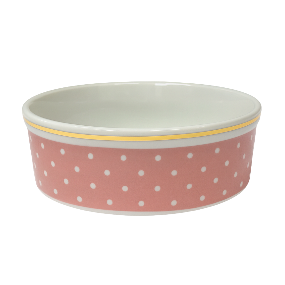 Comedouro Rosa de Porcelana 600ml