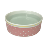 Comedouro Rosa de Porcelana 600ml