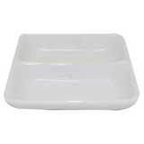 Porta Patê Molho C/ Divisão Porcelana BelaVista
