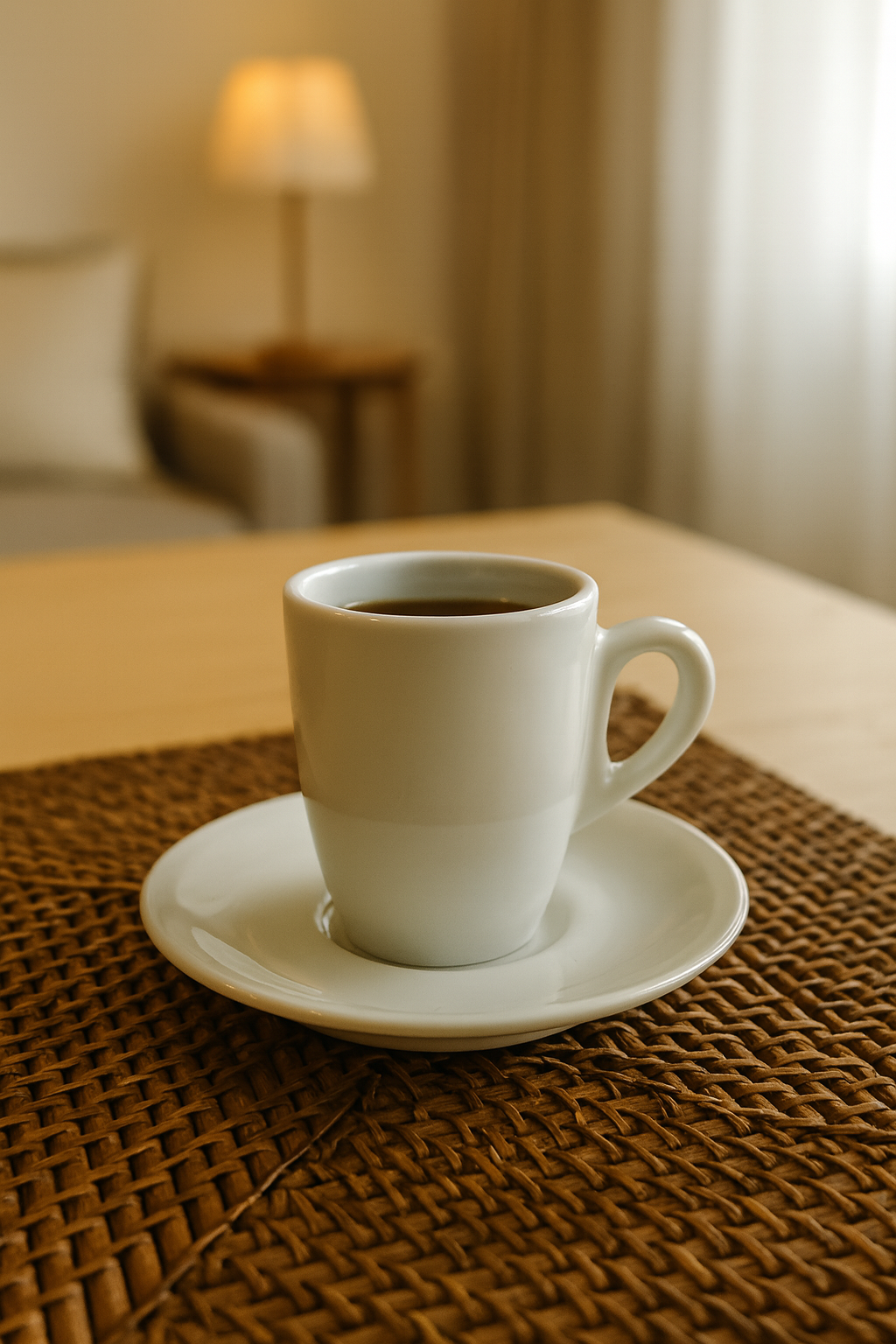 Xicara café genova porcelana segunda linha 85ml