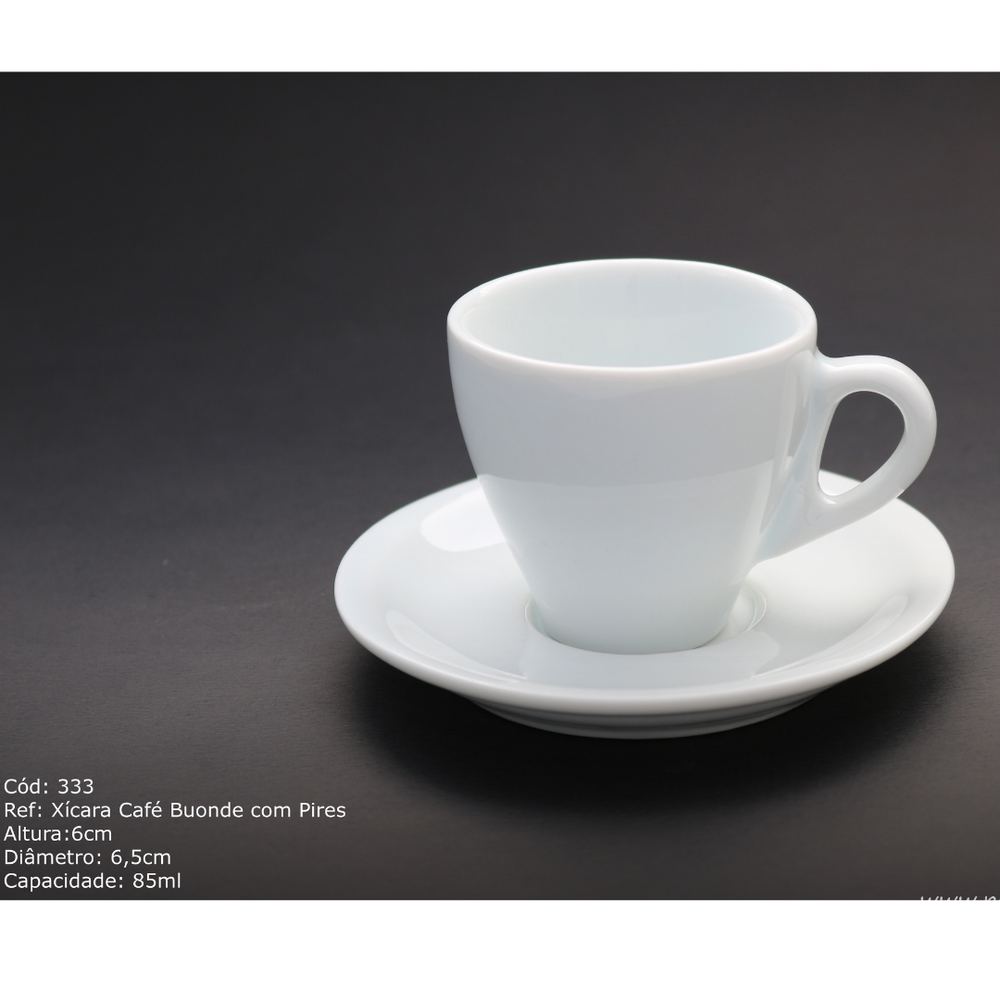 Kit 50 Xicara Café Buondi 85ml Personalizado BelaVista Xicara de Café