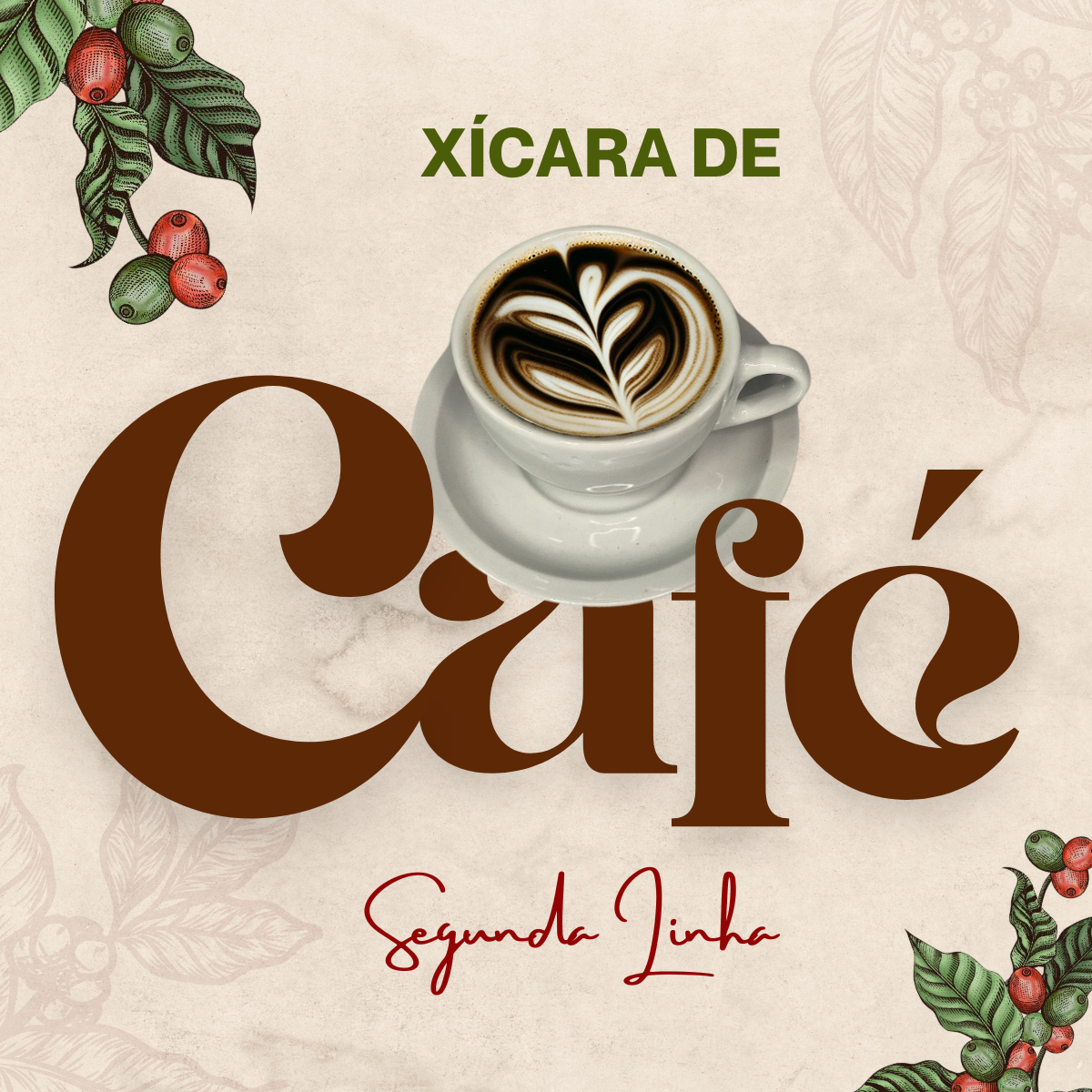 Xicara Coquinho Cabo Jundiaí Com Pires Segunda Linha 150ml - A Gourmet