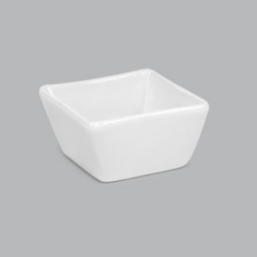 Porta Patê Quadrado de Porcelana BelaVista