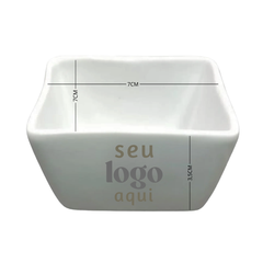 Kit 50 Porta Patê Personalizado Porcelana