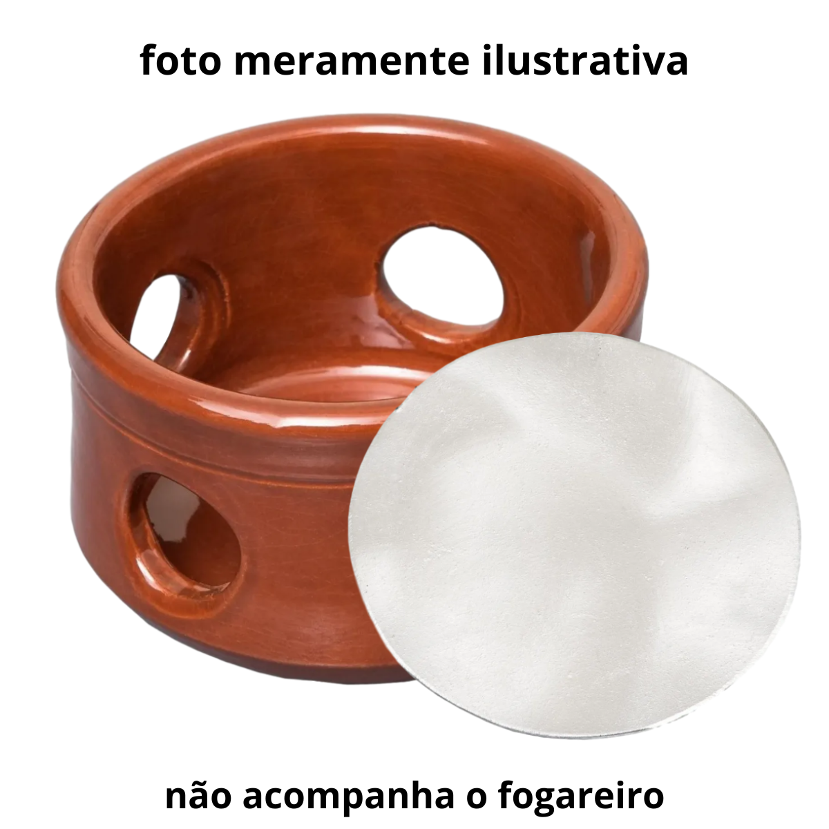 Difusor de Chamas Para Fogareiro N1 de Aluminio Motta