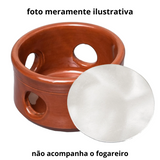 Difusor de Chamas Para Fogareiro N4 de Aluminio Motta