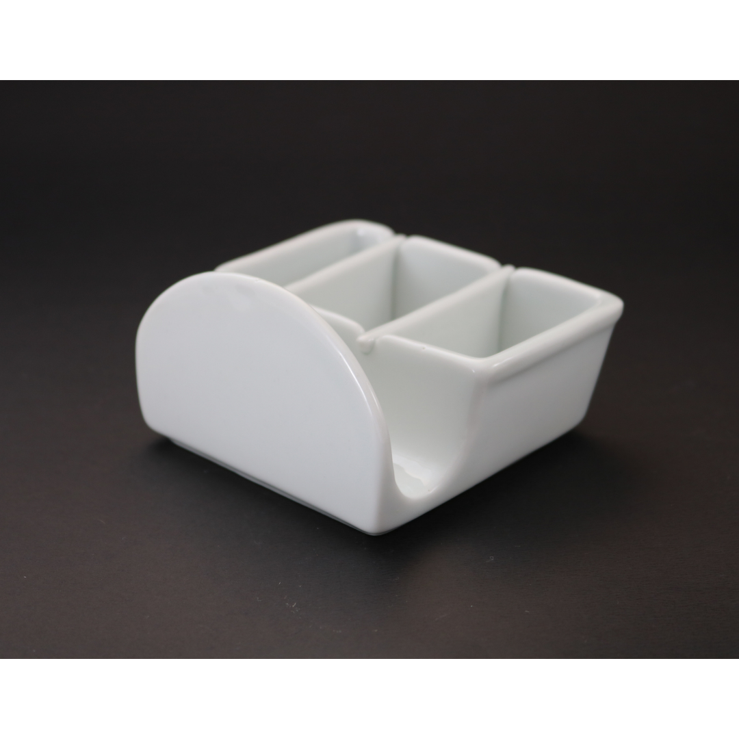 Porta Guardanapo Conjugado em Porcelana BelaVista