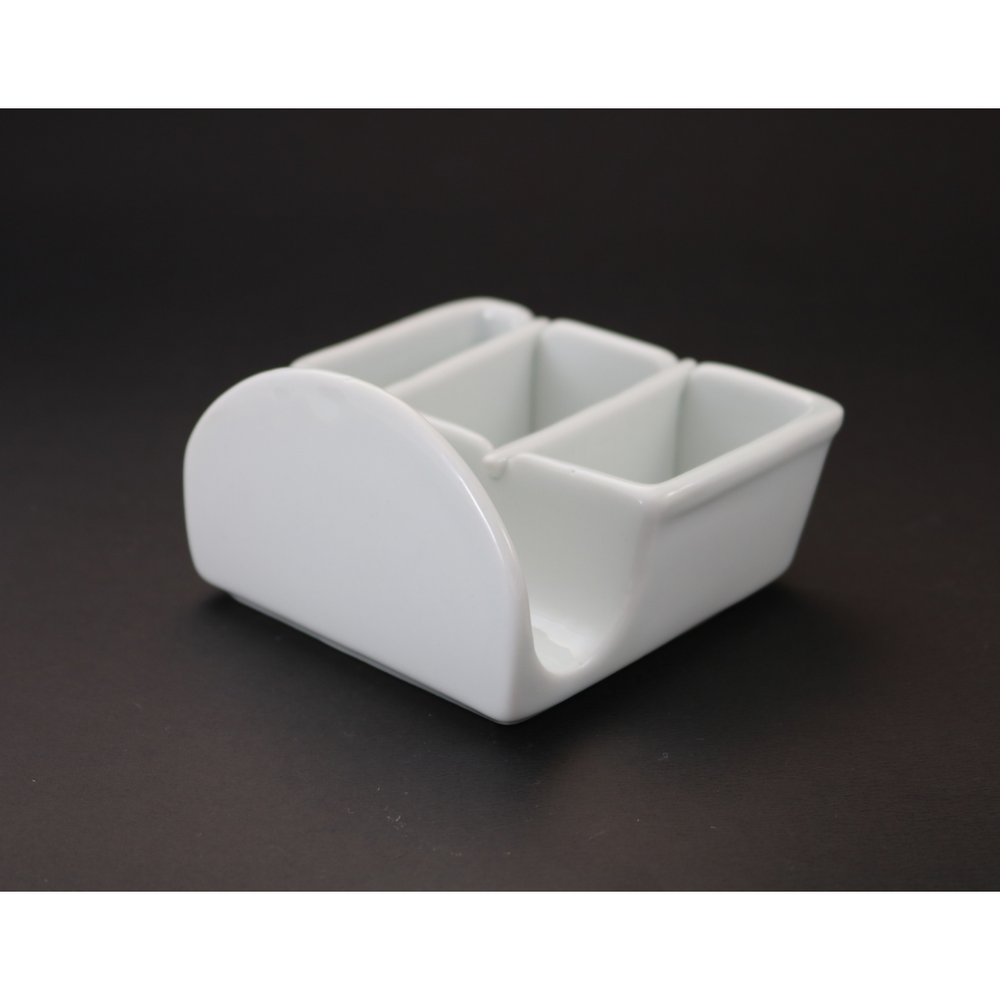 Porta Guardanapo Conjugado em Porcelana BelaVista