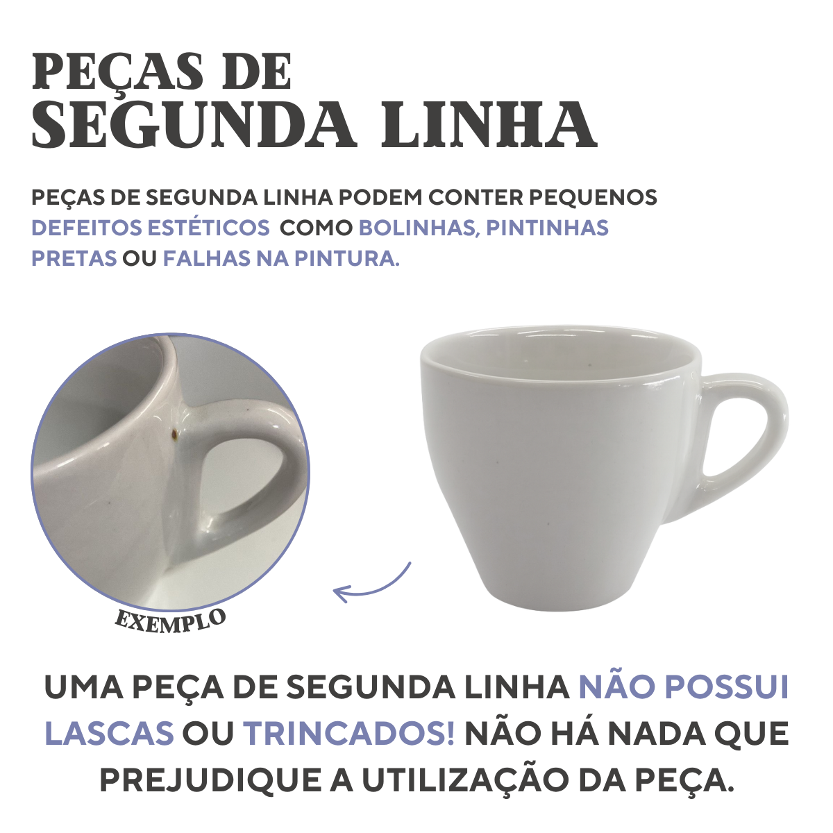 Xicara de Chá Buondi 200ml Segunda Linha