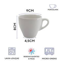 Xicara de Chá Buondi 200ml Segunda Linha