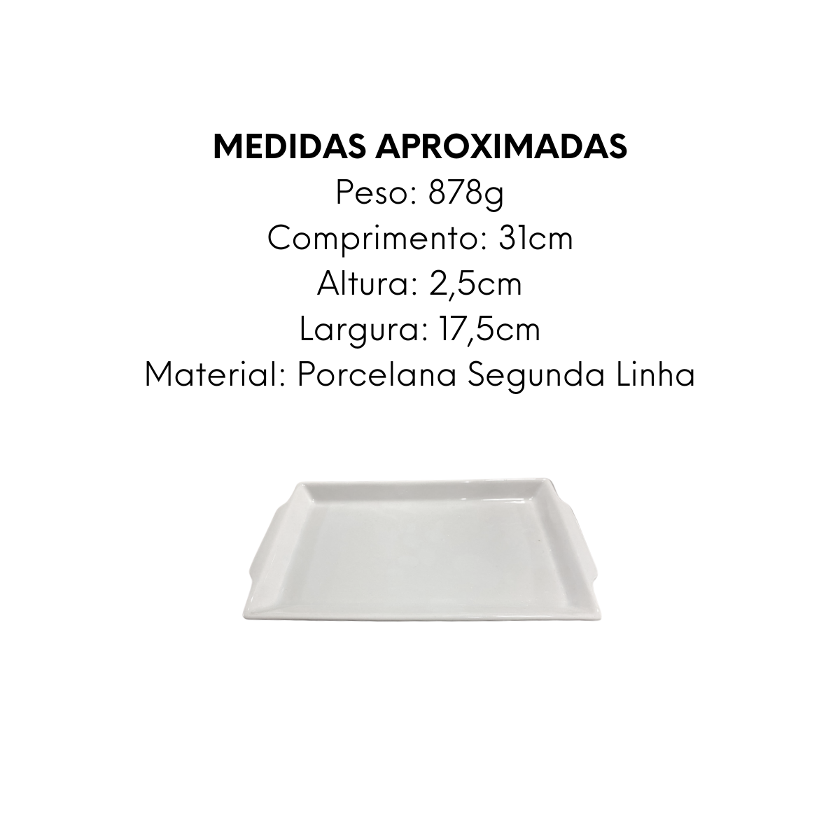 Travessa Rasa Pequena Segunda Linha - A Gourmet