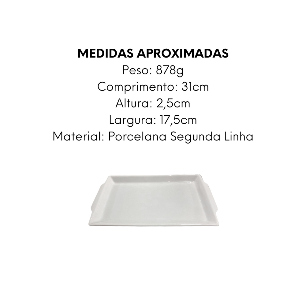 Travessa Rasa Pequena Segunda Linha - A Gourmet