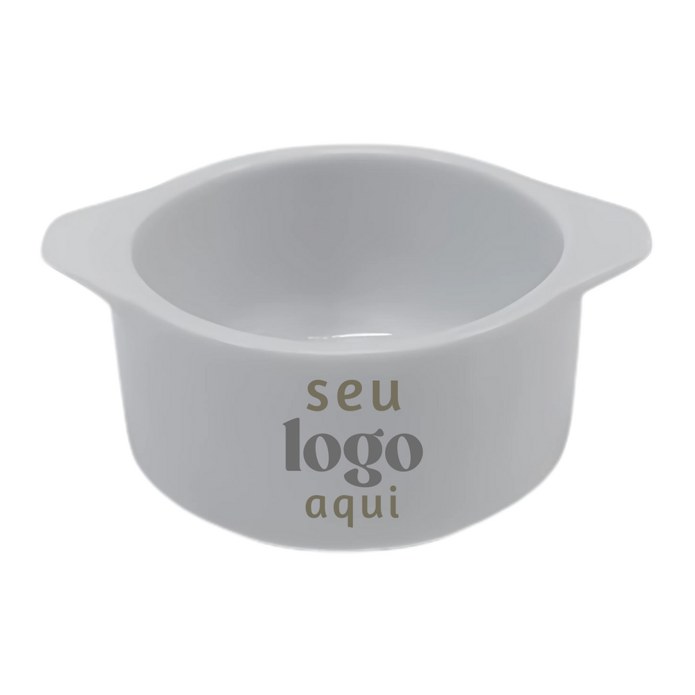 Kit 50 Ramekim Liso Médio Personalizado BelaVista Ramekim