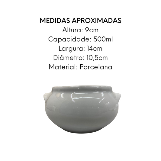 Cumbuca de Porcelana 500ml