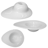 Molheira Redonda Aba Boné em Porcelana BelaVista