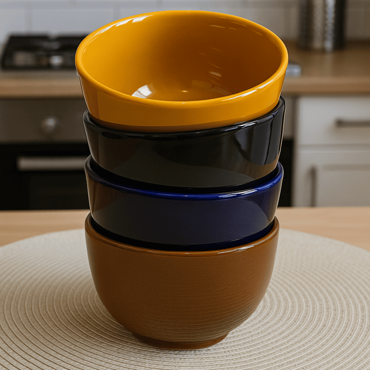 Tigela Japonesa 300ml Porcelana Preto