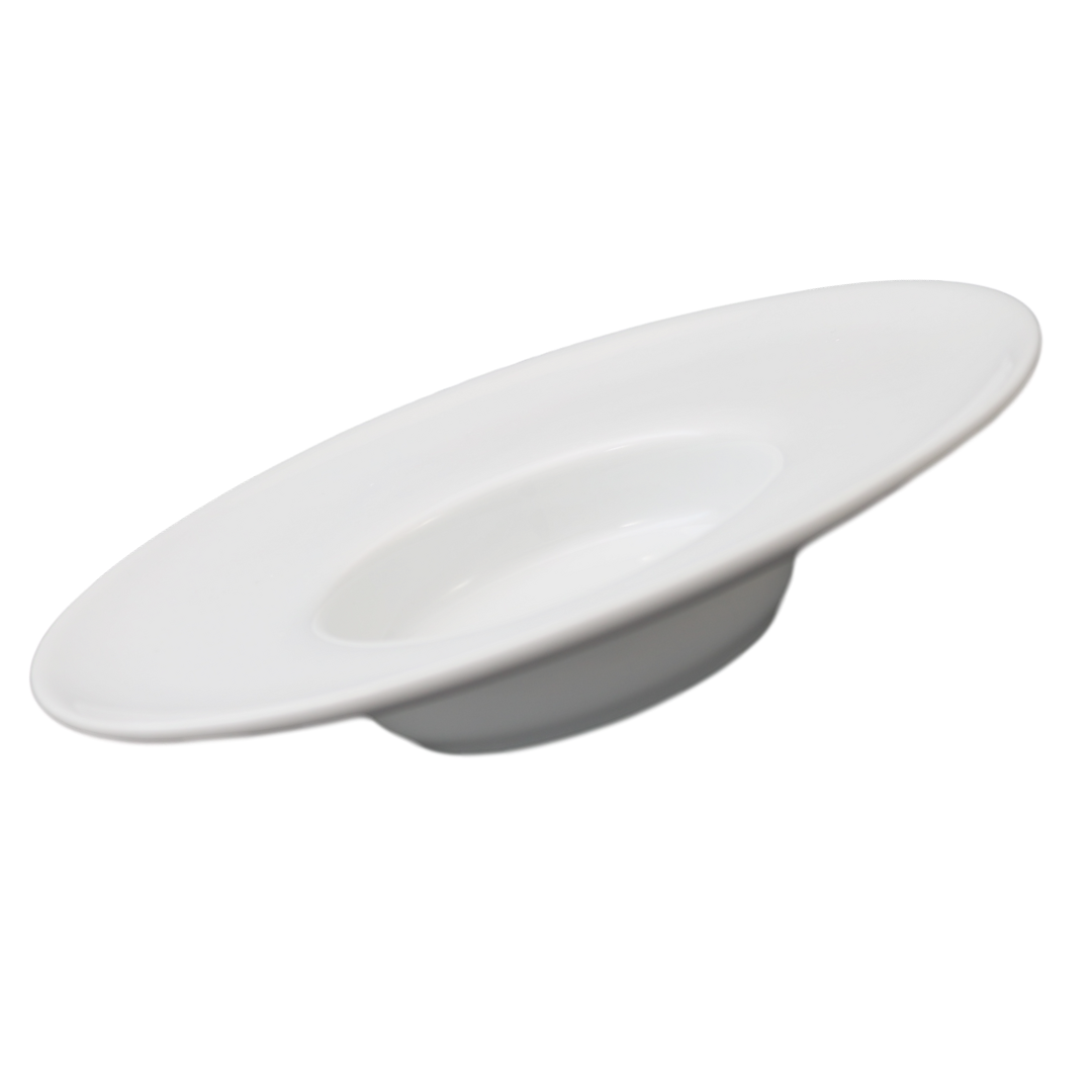 Prato Chapéu Risoto em Porcelana 100ml BelaVista
