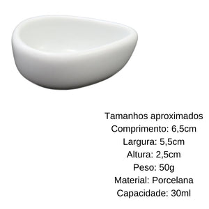 Mini Gotinha em Porcelana 30ml BelaVista