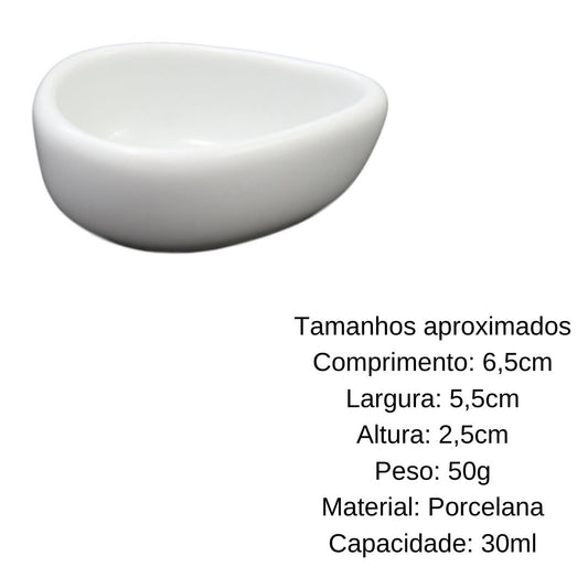 Mini Gotinha em Porcelana 30ml