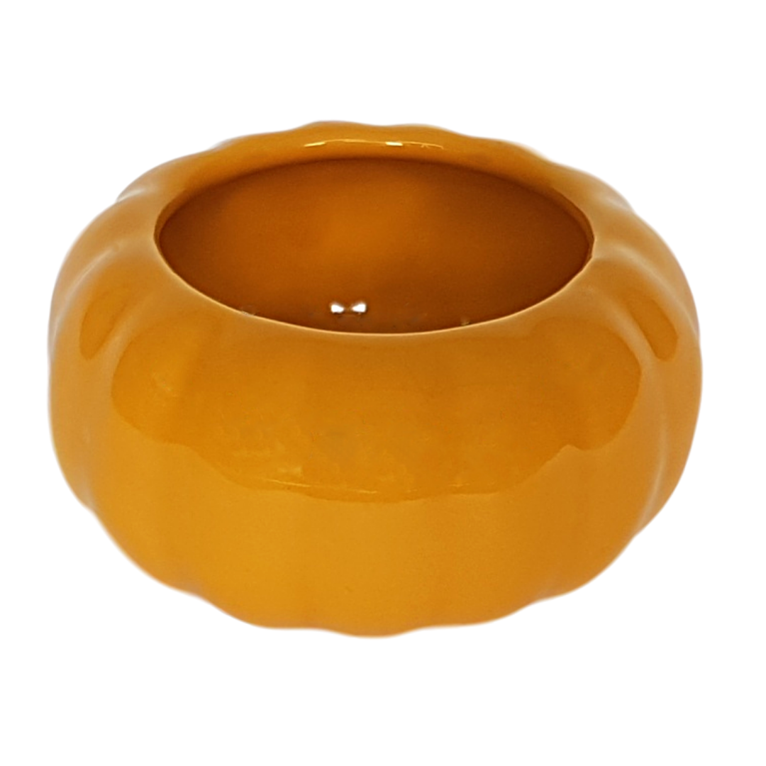 Ramequim Abóbora Laranja em Porcelana 130ml BelaVista