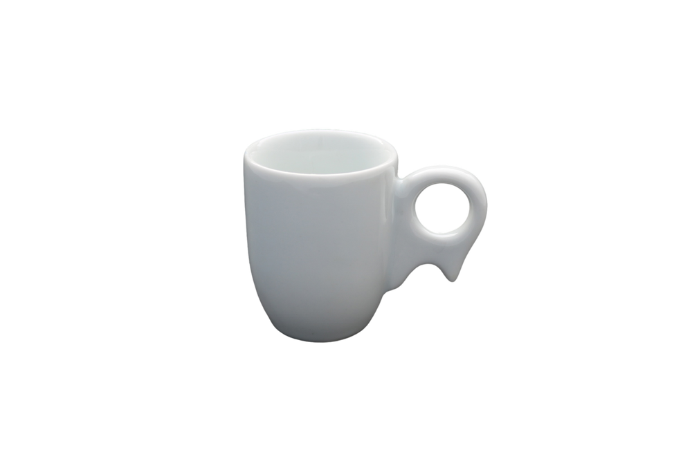 Xicara de Café Biruta 70ml em Porcelana BelaVista