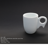 Kit 50 Xicara de Café Biruta 70ml Personalizado BelaVista Xicara de Café