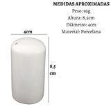 Paliteiro de Porcelana Simples