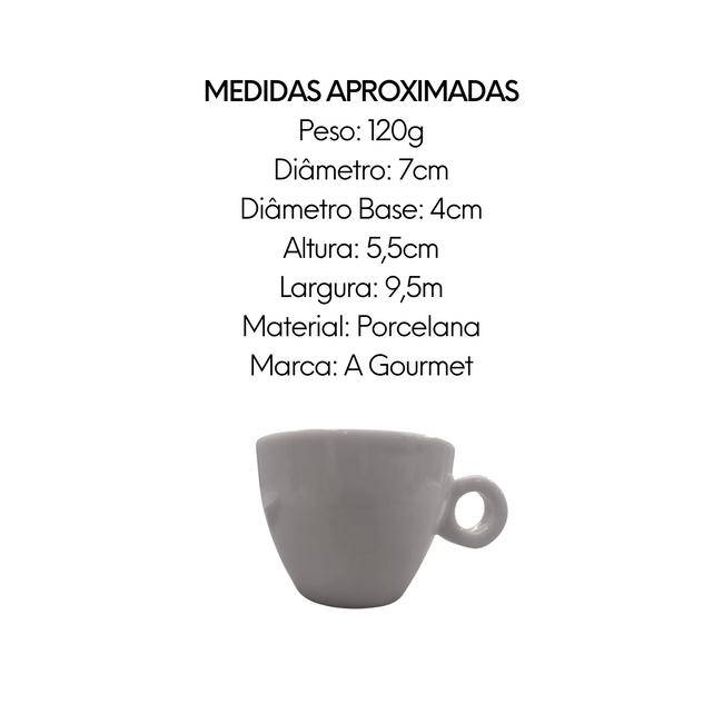 Xicara de Café Coquinho Cabo Bola Sem Pires Main Image