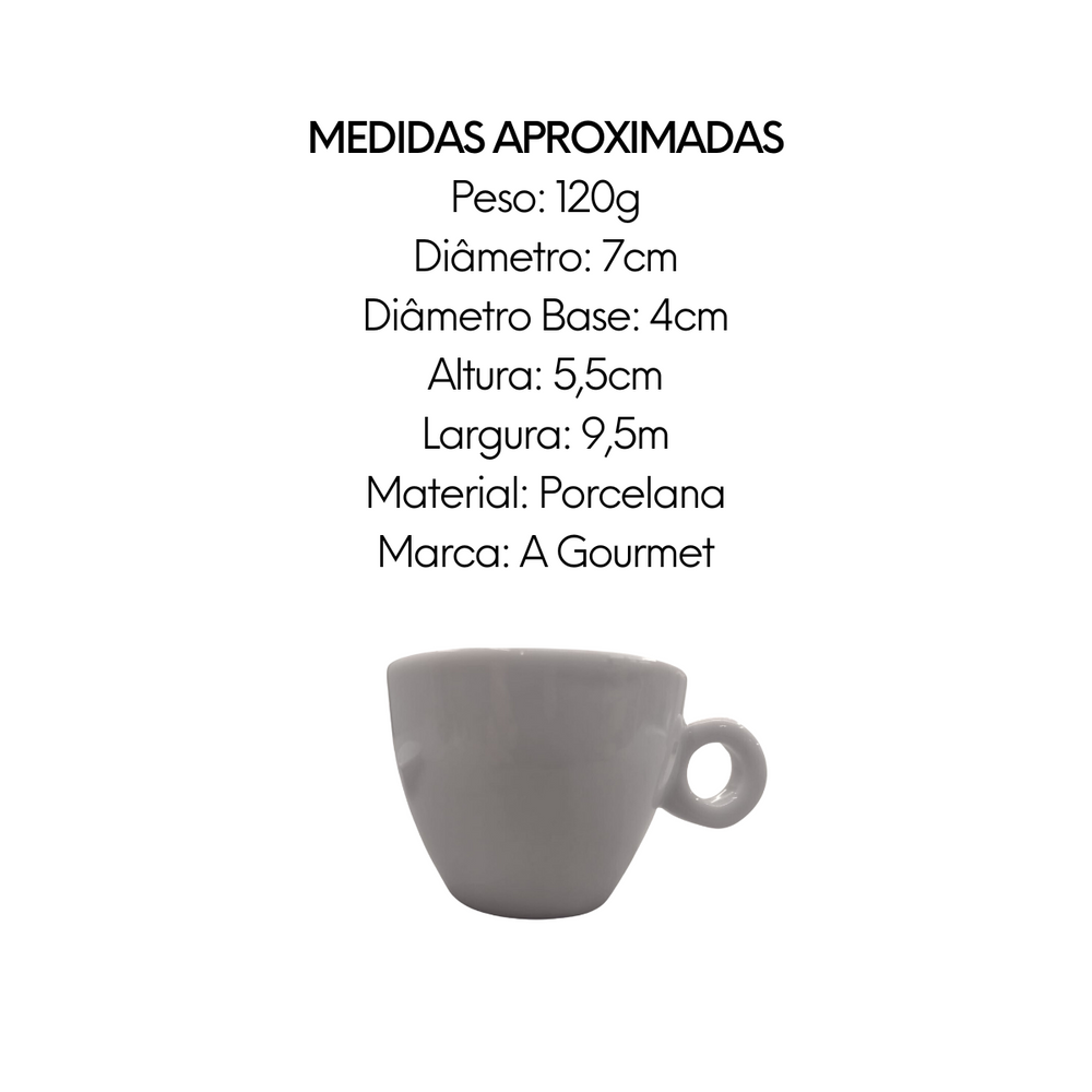 Xicara de Café Coquinho Cabo Bola Sem Pires BelaVista