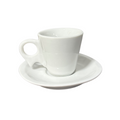 Xicara 70ml Com Pires Porcelana