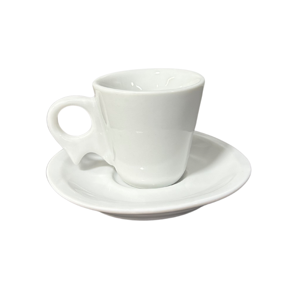 Xicara 70ml Com Pires Porcelana - A Gourmet