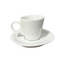 Xicara 70ml Com Pires Porcelana - A Gourmet