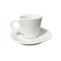 Xicara 70ml Com Pires Porcelana - A Gourmet