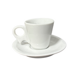 Xícaras De Café Kopi Com Pires 70ml Porcelana