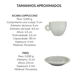 Xicara de Capuccino Coquinho Com Pires BelaVista