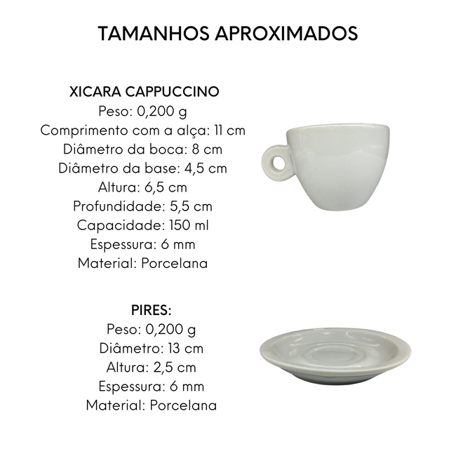Xicara de Capuccino Coquinho Com Pires Main Image