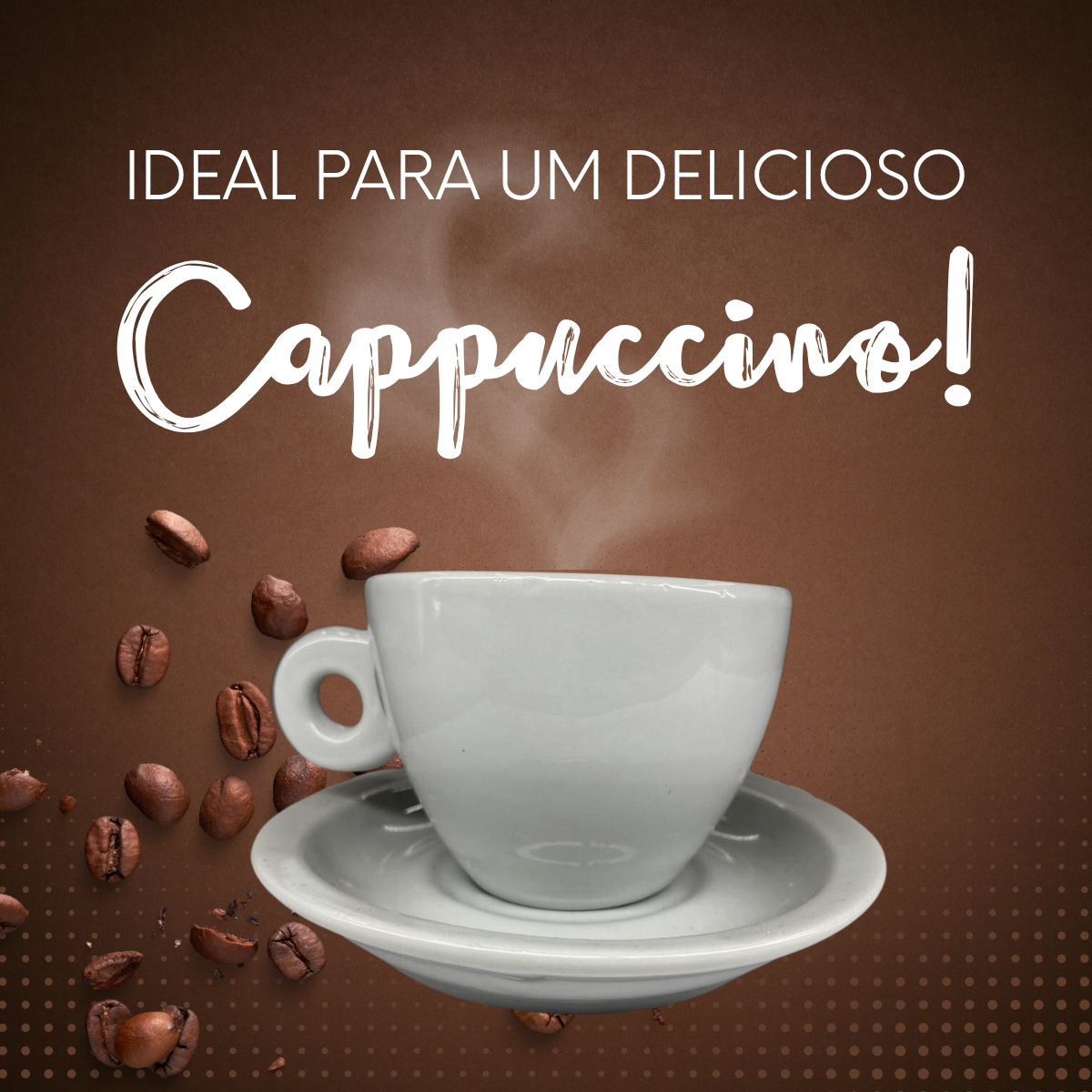 Xicara de Capuccino Coquinho Com Pires BelaVista