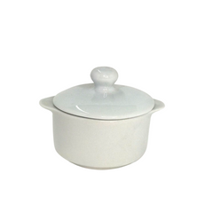 Ramequim de Porcelana Com Tampa 150ml BelaVista