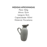 Jarra Com Cabo de Porcelana 100ml BelaVista