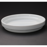 Prato Redondo Sobremesa em Porcelana 18cm BelaVista