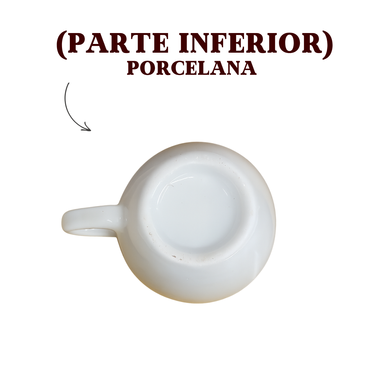 Xicara chá coquinho cappucino