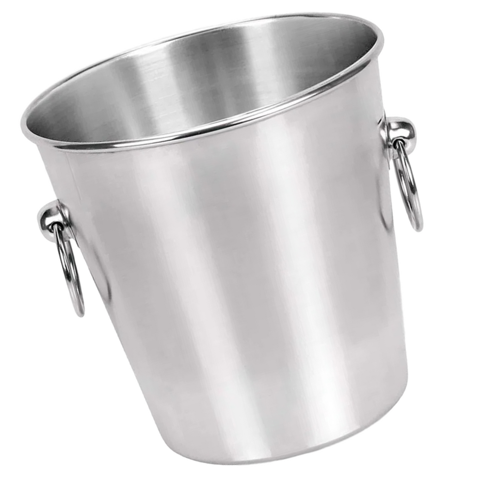 Balde de Gelo em Aço Inox Com Alça Imporiente