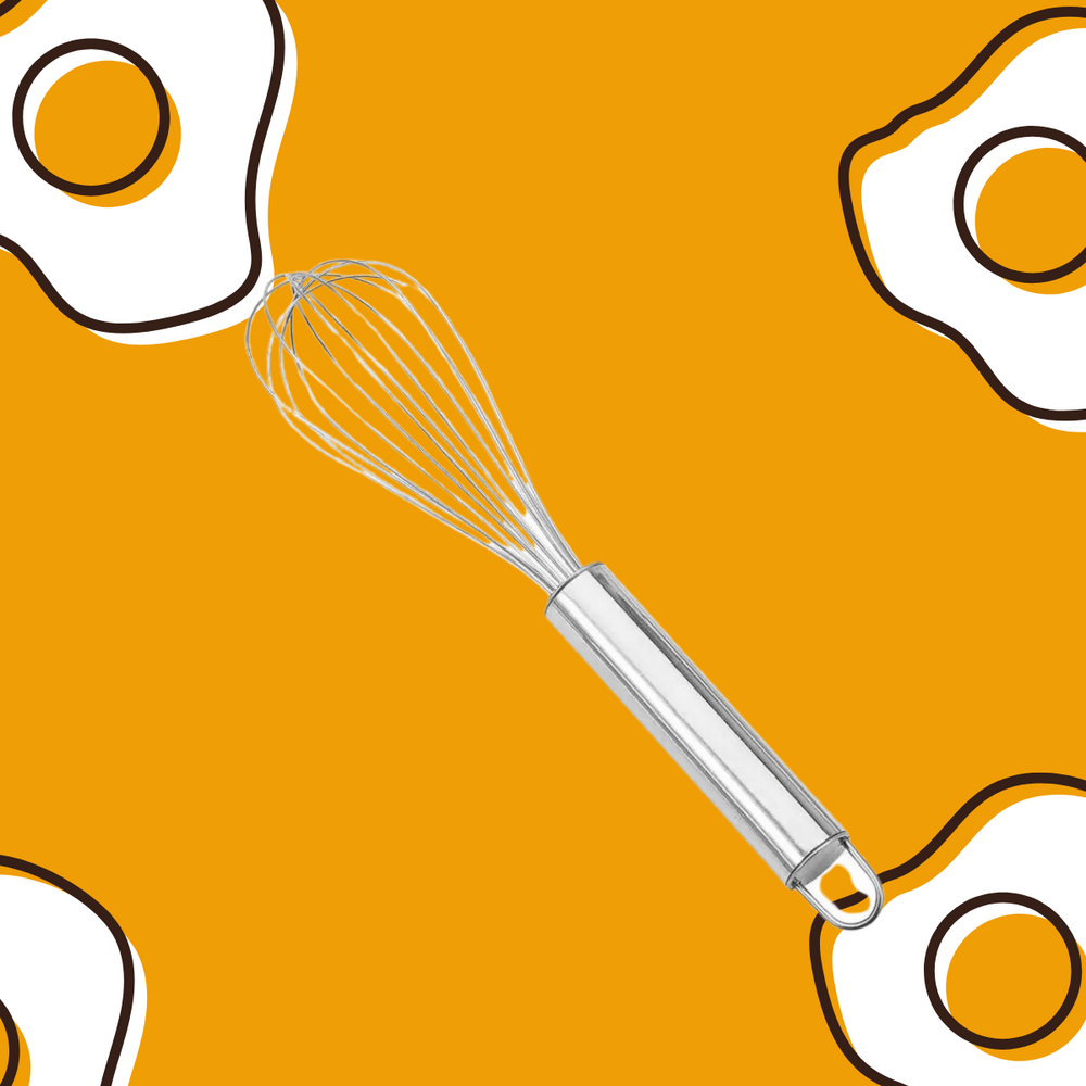 Batedor de Ovos Manual em Aço Inox Casita